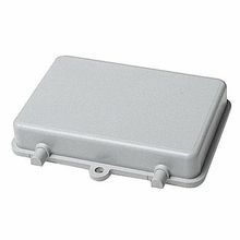 Pos-E-Kon® DCL224B-1 Non-Metallic Dust Cover With Gasket, For Use With B24, D64, DD108, K12, T24, V10 and V16 Series Double Lever Housing, Thermoplastic