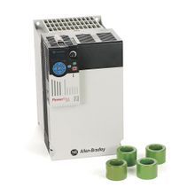 Rockwell Automation PowerFlex 525 AC Drive, with Embedded EtherNet/IP and Safety, 480 VAC, 3 Phase, 25 HP, 18.5 kW Normal Duty; 20 HP, 15 kW Heavy Duty, Frame E, IP20 NEMA / Open Type, Filter