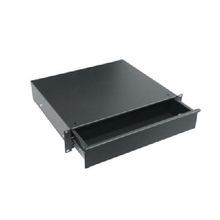 Middle Atlantic® UD2 2RU Utility Drawer, 50 lb Capacity, 3-1/2 in H x 19 in W x 15.85 in D, Steel
