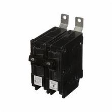 Siemens SpeedFax™ B225H Molded Case Circuit Breaker, 120/240 VAC, 25 A, 22 kA Interrupt, 2 Poles, Thermal Magnetic Trip