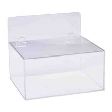 Brady® MPPE Miscellaneous PPE Dispenser, Acrylic, Clear, 9-1/2 in H x 11-1/2 in W x 9-1/2 in D