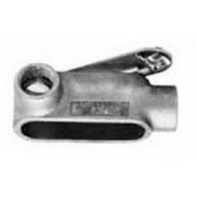 Appleton® UNILETS™ L17 Type L Conduit Outlet Body With Cover, 1/2 in Hub, 7, 5 cu-in, Grayloy-Iron, Triple Coated
