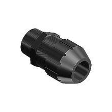 T&B® Industrial Fitting 2677 Black Beauty™ Straight Cord Connector, 1 in Trade, Cable Openings: 0.77 to 0.895 in, Nylon