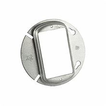 Steel City® 54-C-14 Round Box Cover, 4 in Dia, Steel