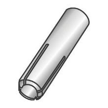 Cully™ 60404 Drop-In Anchor, 1/2 in Drill, Steel, 1-5/8 in D Min Embedment