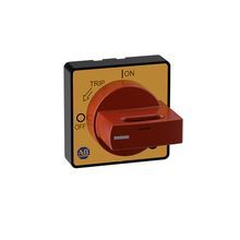 Allen-Bradley 140MT-C-DRY66 Door Coupling Handle,  Red Yellow ,  IP66,  NEMA 1 √ 4/4X √ 12,  Extension Shaft Coupling Included,  For 140MT,  ME Mtr Protection Ckt Br