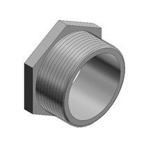 T&B® CHASE® 844AL Conduit Nipple, 1 in For Use With: IMC/Rigid Conduit, Aluminum, Electroplated Zinc