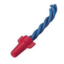 IDEAL® Wing-Nut® 30-652 452 Flame-Retardant Twist-On Wire Connector, Contoured Winged Shell Style, Live Action/Square Wire Spring, 18 to 8 AWG Wire, Aluminum/Copper Wire, Thermoplastic Polyester/Steel