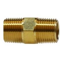 Midland Industries 28214 1/2 MIP Hex Nipple, Brass