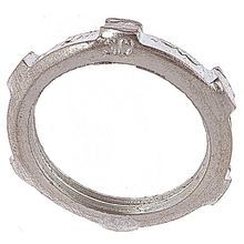 Steel City® LN 102 Locknut, 3/4 in For Use With: IMC/Rigid Conduit, Steel, Zinc Plated