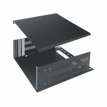 Middle Atlantic® SPM-2 Wall Mount Rack, 3.92 in L x 19.19 in W x 21.698 in D, Rugged Steel