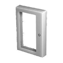 nVent HOFFMAN AWDH2430N4SS A80SW Deep Hinged Window Kit, 18.68 in H x 20.22 in W Window, 22.19 in H x 26.14 in W x 2.73 in D Overall, 316 Stainless Steel, Brushed
