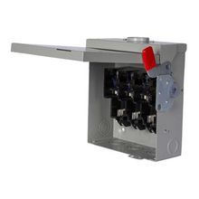 Siemens SpeedFax™ GNF324 Enclosed Non-Fusible General Duty Low Voltage Safety Switch, 240 VAC, 250 VDC, 200 A, 15 hp, 40 hp, TPST Contact Form, 3 Pole
