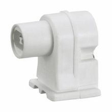Wiring Device-Kellems RL305 High Output Plunger End Standard Lampholder, 660 W Lamp, 600 VAC, 1.1 A, Horizontal Recessed Double Contact Lamp Base, Fluorescent Lamp