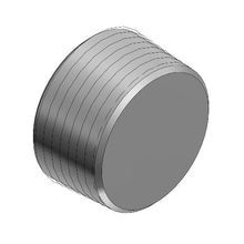 T&B® Red Dot® XPLG-4 Explosionproof Dust-Ignition Proof Recessed Plug With Flush Head, 1-1/4 in For Use With: IMC/Rigid Conduit, Aluminum, Zinc Plated