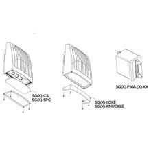 Hubbell® SG1-KNUCKLE Knuckle/Floodlight Mount Kit, For Use With: Wall Pack/Floodlighting, Die Cast Aluminum