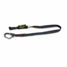 Miller® by Honeywell 933K-Z7/6FTBK Arc Rated Stretchable Shock Absorbing Lanyard With SofStop Shock-Absorber, 10 lb Load, 6 ft L, Kevlar® Line, 1 Leg, Locking Snap Hook Anchorage Connection, Choke-Off Loop/Snap Hook Harness Connection Hook