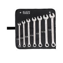 Klein® 68400 General Purpose Combination Wrench Set, System of Measurement: Imperial System of Measurement, 7 Piece