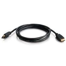 Quiktron® C2G® 56783 High Speed HDMI Cable With Ethernet, 6 ft L, Male x Male Connector, 30 AWG Tinned Copper Conductor, PVC Jacket