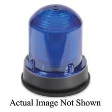 Edwards Signaling™ 125LEDFA120A Standard Warning Light, 120 VAC, 3-1/4 in Dia, LED Lamp, Amber Lens, Surface/Panel Mount