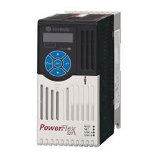 Rockwell Automation PowerFlex 527 AC Drive, with Embedded Dual Port EtherNet/IP and Integrated Safety, 480 VAC, 3 Phase, 0.5 HP, 0.4 kW Normal Duty; 0.5 HP, 0.4 kW Heavy Duty, Frame A, IP20 NEMA / Open Type, No Filter