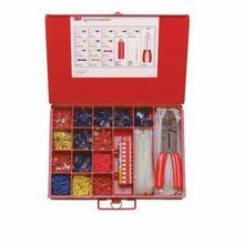 Scotchlok™ STK-1 Durable Terminal Kit, 850 Pieces, Plastic, Red