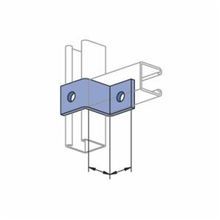 Unistrut® P1347EG Z-Shape Fitting, 2 Holes, 1-5/8 in W, For Use With W, M, S and HP Shape Beams, Standard C and Miscellaneous MC Channels, Angles and Structural Tees, Stainless Steel