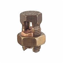 Blackburn® 9H High Strength Split Bolt Connector, 12 to 10 AWG Solid/Stranded Copper Conductor, 25/32 x 3/8 in Bolt, Bronze Alloy