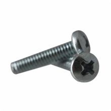BBI 587215 Fully Threaded Machine Screw, Measurement System: Imperial, #6-32 Thread, 1/2 in OAL, Carbon Steel, Pan Head, Zinc CR+3 Plated, Phillips® Drive