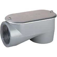 Killark® SLB-5 Type SLB Service Entrance Body With Cover, Gasket, 1-1/2 in Hub, Mogul, Copper Free Aluminum, Electrostatic Powder Coated