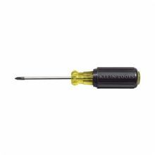 Klein® 603-3 Screwdriver, Phillips® Point, #1 Point, 6-3/4 in OAL, Plastic Handle, Nickel Chrome Plated