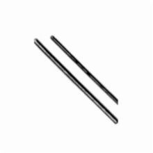 Steel City® R-638 R Series Continuous Threaded Rod, Measurement System: Imperial, 3/8-16 Thread, 6 ft OAL, Steel, Galvanized