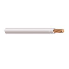 SMC Wire TFFN-18-STR-WH Type TFFN Building Wire, 600 VAC, 18 AWG Annealed Stranded Copper Conductor, White Jacket