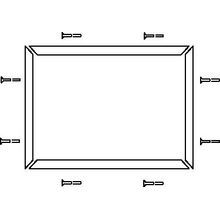 Allen-Bradley 440F-T0936 Guardmaster, Standard Perimeter Trim Kit, 450mm, 1800mm