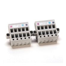 Allen-Bradley 1799-DNETSCON DeviceNet Connector, Embedded I/O, 5 Pin Phoenix Open Style, Screw Terminal, With Jack Screws, Open Style
