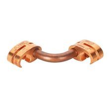 Panduit® GCC6X6500-250 Type GCC Grounding Cross Connector, 250 to 500 kcmil, 2 AWG Solid to 250 kcmil Max Run/Tap, 1/2 to 3/4 in Rod, Copper