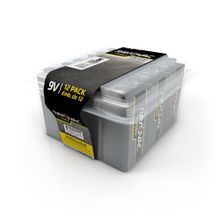 Rayovac® AL9V-12PPJ Ultra Pro Alkaline 9V Battery, Alkaline Chemical System, 9 V Nominal, 12 PK, 9V Battery, Reclosable Pack