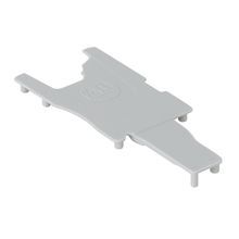 Allen-Bradley 1492-P3STPEB Terminal Block Accessory,  Push in connection,  IEC,  Flexible Plug in Accessory,  2.5mm,  End Barrier,  Grey,  Package Qty 50