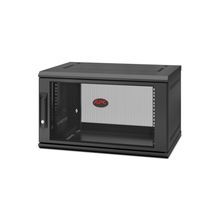 APC® NetShelter® AR106SH4 6U Switch Depth Rack Enclosure Cabinet, 355 mm L x 600 mm W x 400 mm D, IP20 NEMA Rating