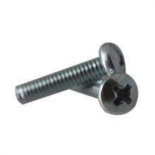 BBI 587263 Fully Threaded Machine Screw, Measurement System: Imperial, #6-32 Thread, 2 in OAL, Carbon Steel, Pan Head, Zinc CR+3 Plated, Phillips® Drive