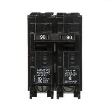 Siemens SpeedFax™ Q290 Molded Case Circuit Breaker, 120/240 VAC, 90 A, 10 kA Interrupt, 2 Poles, Thermal Magnetic Trip