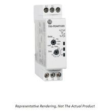 Rockwell Automation 700-FEM6TU23 700-FE Economy Timing Relay, Multi-Function, Multi-Function, SPDT (1 C/0), 0.05 s...100 hr (7 settings), 24V...48V DC / 24...240V AC 50/60 Hz