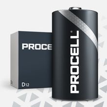 Duracell® PC1300 Procell Alkaline D Battery, 1.5V, 15476 mAh, 12 PK