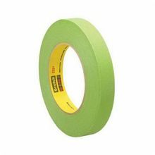 3M™ 511312-63383 High Performance Masking Tape, 55 m L x 36 mm W x 6.6 mil THK, Rubber Adhesive, Crepe Paper Backing