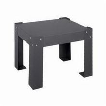 DURHAM MFG® 304-95 Rack Base, For Use With Slide Rack, Steel, Gray, Powder Coated