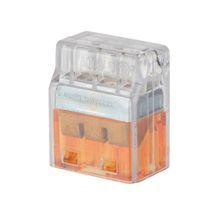 NSI Easy-Twist™ PIWC-3-C Push-In Wire Connector, 22 to 12 AWG Wire, Copper Wire, Polycarbonate