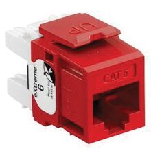 eXtreme® QuickPort® 61110-RC6 8-Position 8-Conductor Jack, 1 Port, Solid/Stranded Conductor, Plastic