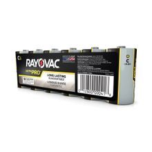 Rayovac® ALC-6J Ultra Pro Alkaline C Battery, Alkaline Chemical System, 1.5 V Nominal, 6 PK, C Battery, Shrink-Wrapped 6 Pack