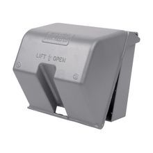 Red Dot® 2CKU Extra Duty Universal While-In-Use Weatherproof Cover, 4.34 in D, Receptacle Cover, Die Cast Aluminum