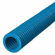 Carlon® Riser-Gard™ DF4X1C-250 Corrugated Non-Metallic Standard Wall Flexible Raceway Conduit With Pull Line Tape, 1 in Trade, 0.98 in ID x 1.32 in OD, 250 ft L, PVC